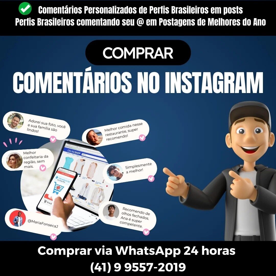 Comprar Comentários Personalizados no Instagram