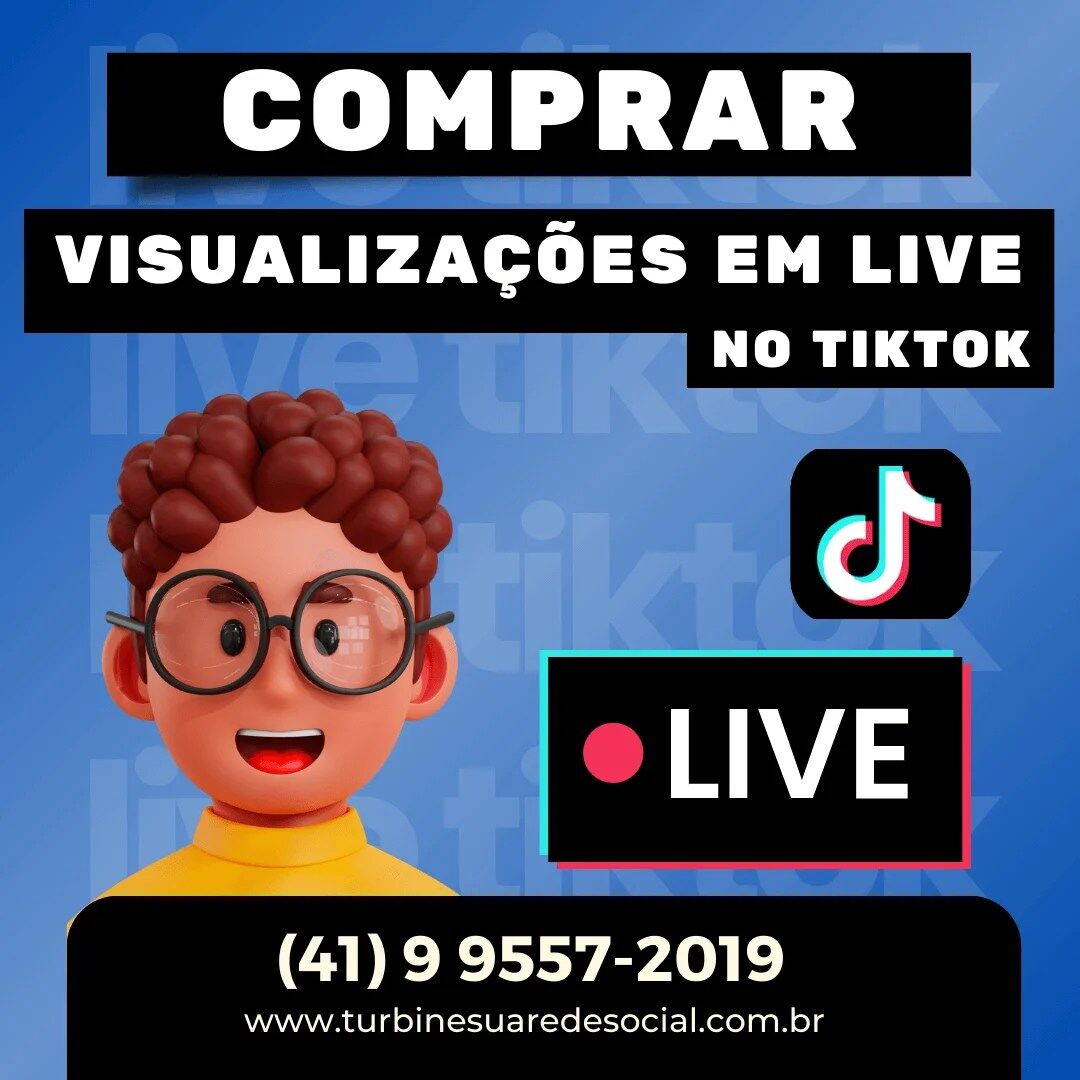 Visualizações em Live TikTok