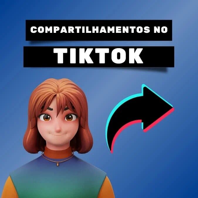 como comprar compartilhamentos no tiktok